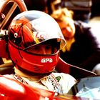 Ferrari Start Nr: 27. Gilles Villeneuve Canada F.1 Pilot.