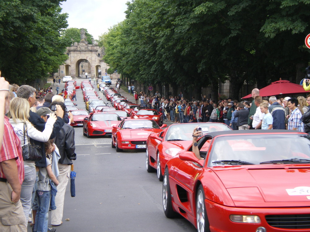 Ferrari`s in Fulda