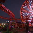 Ferris Wheel and Rollercoaster