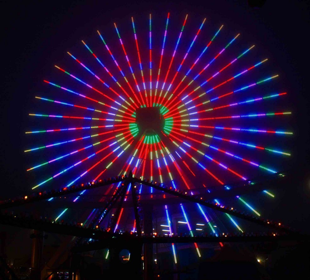 Ferris Wheel at Santa Monca Pier, Los Angeles, Ca