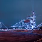 Ferropolis - Bagger im Licht