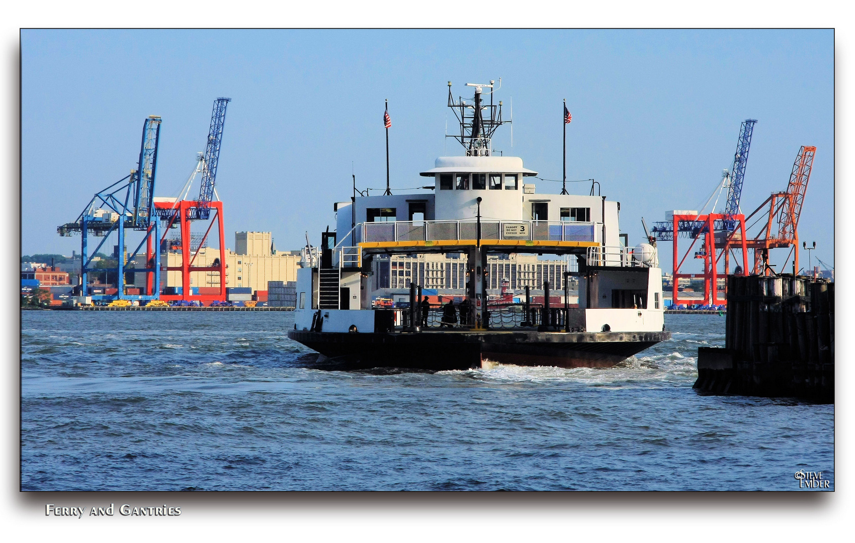 Ferry and Gantries