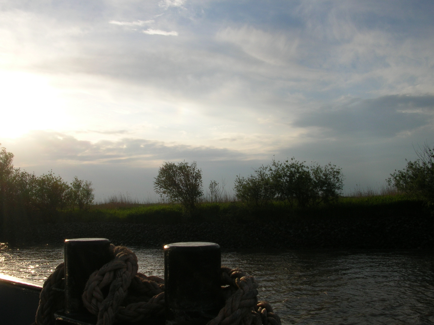 ferry boat river elbe