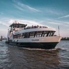 Ferry in Hamburg