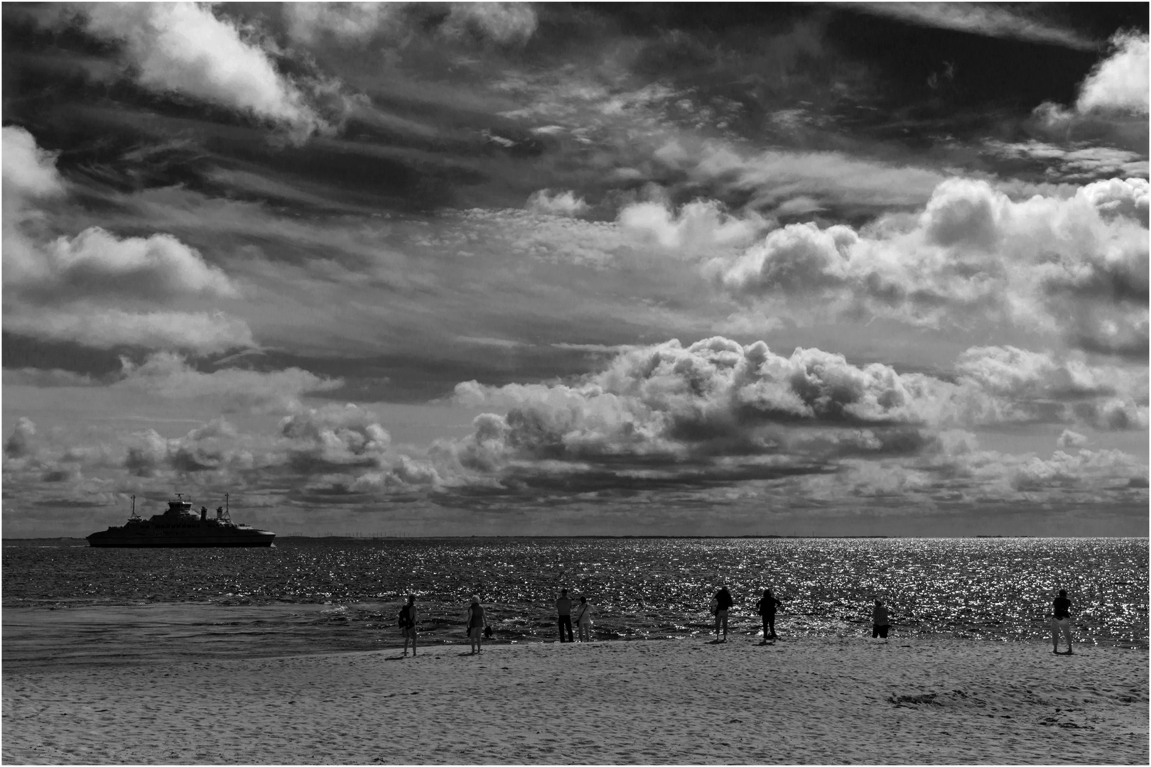 Ferry Knipser am Ellenbogen/Sylt