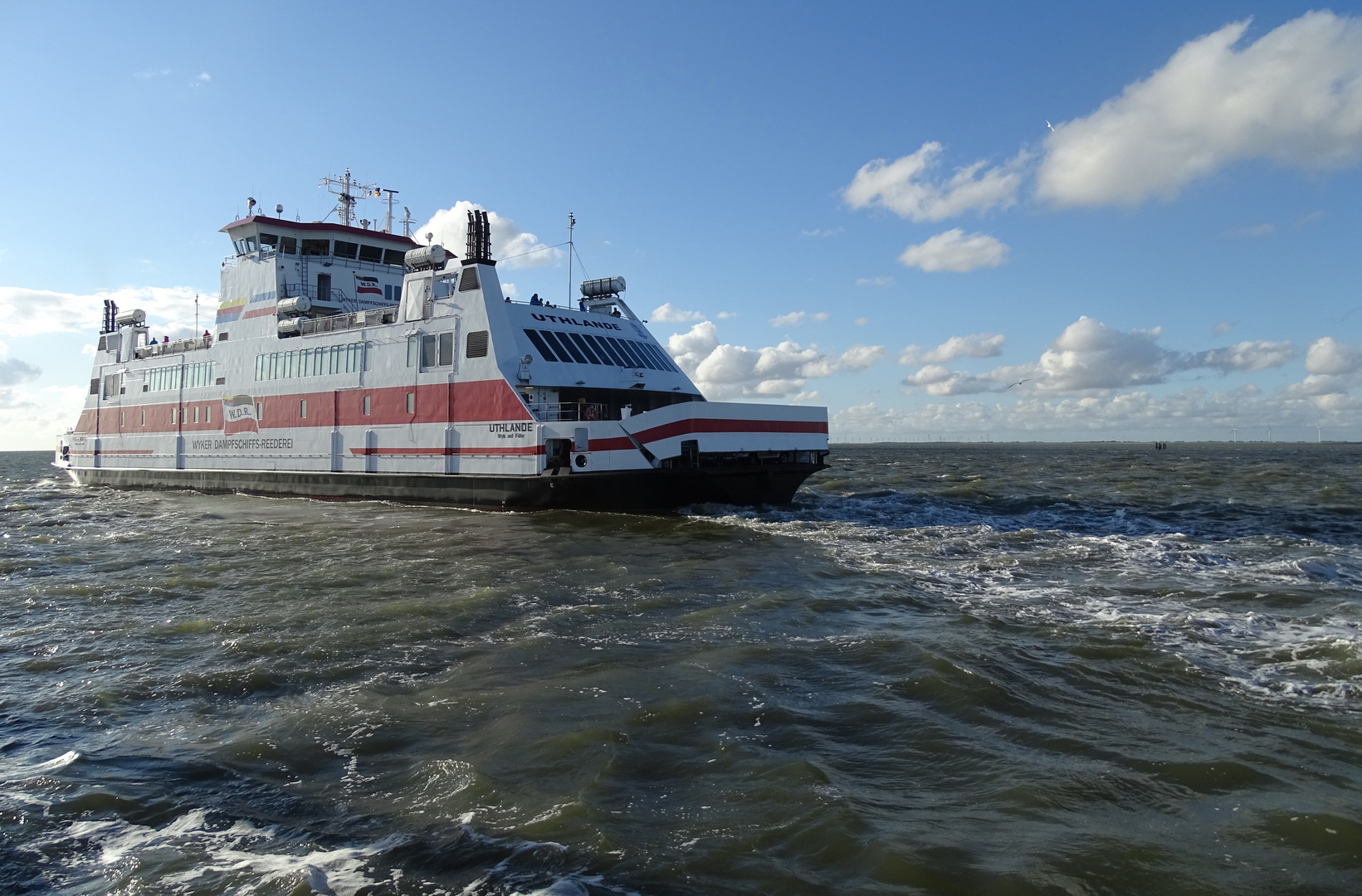Ferry line Föhr-Amrum...