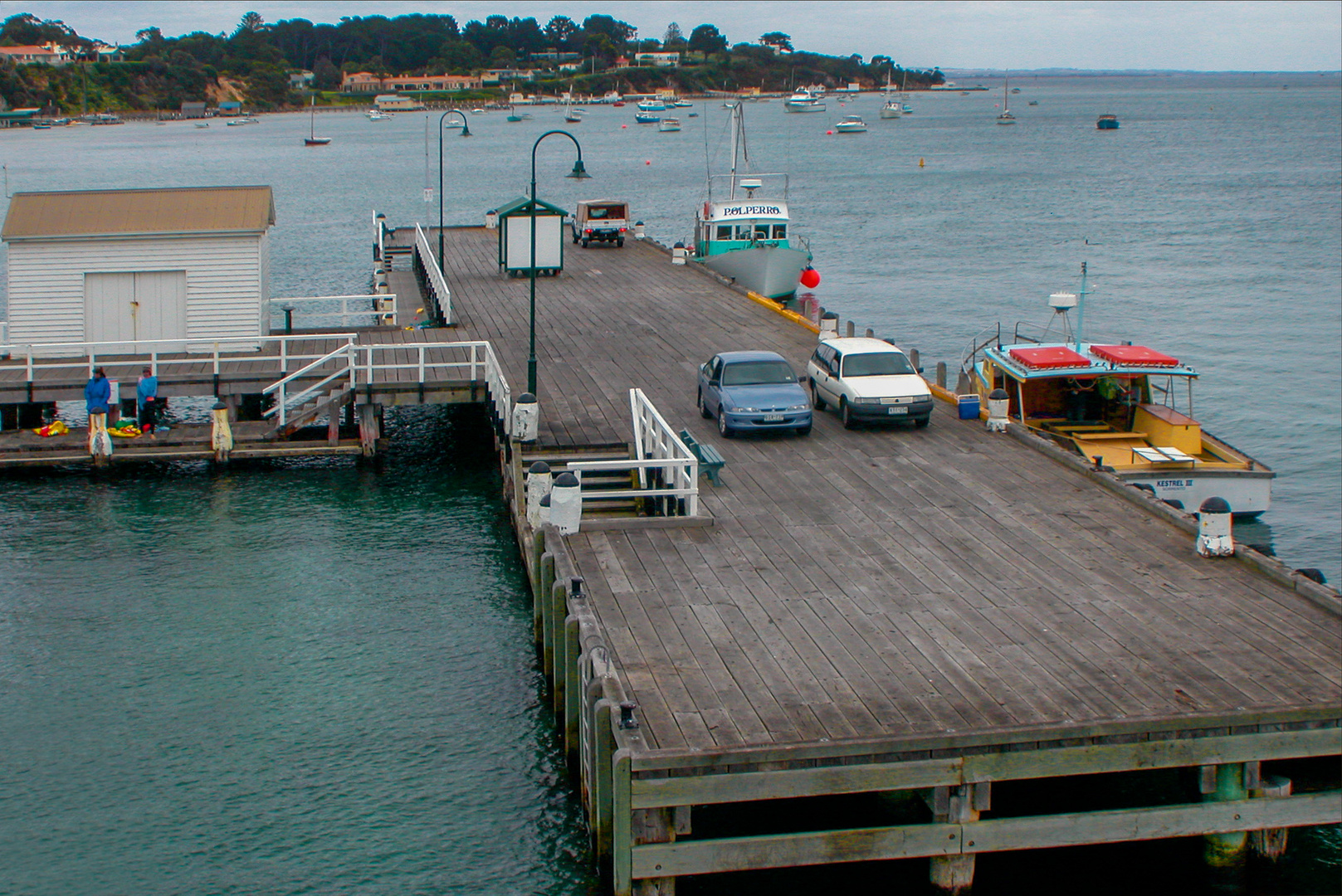 Ferry pier in Queenscliff