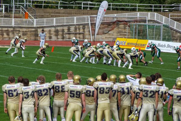 Fertig machen zum Jubeln