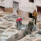 Fès - Fès el-Bali - Tannery and Dyeworks - 2