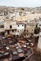 Fès - Fès el-Bali - Tannery and Dyeworks - 4