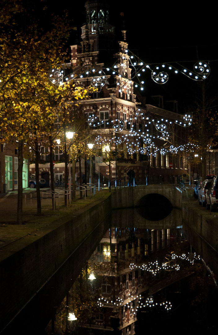 "Fest"-Beleuchtung in Franeker, Friesland