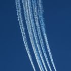 Festa al Cel Barcelona / Mataró Patrulla Águila - anflug