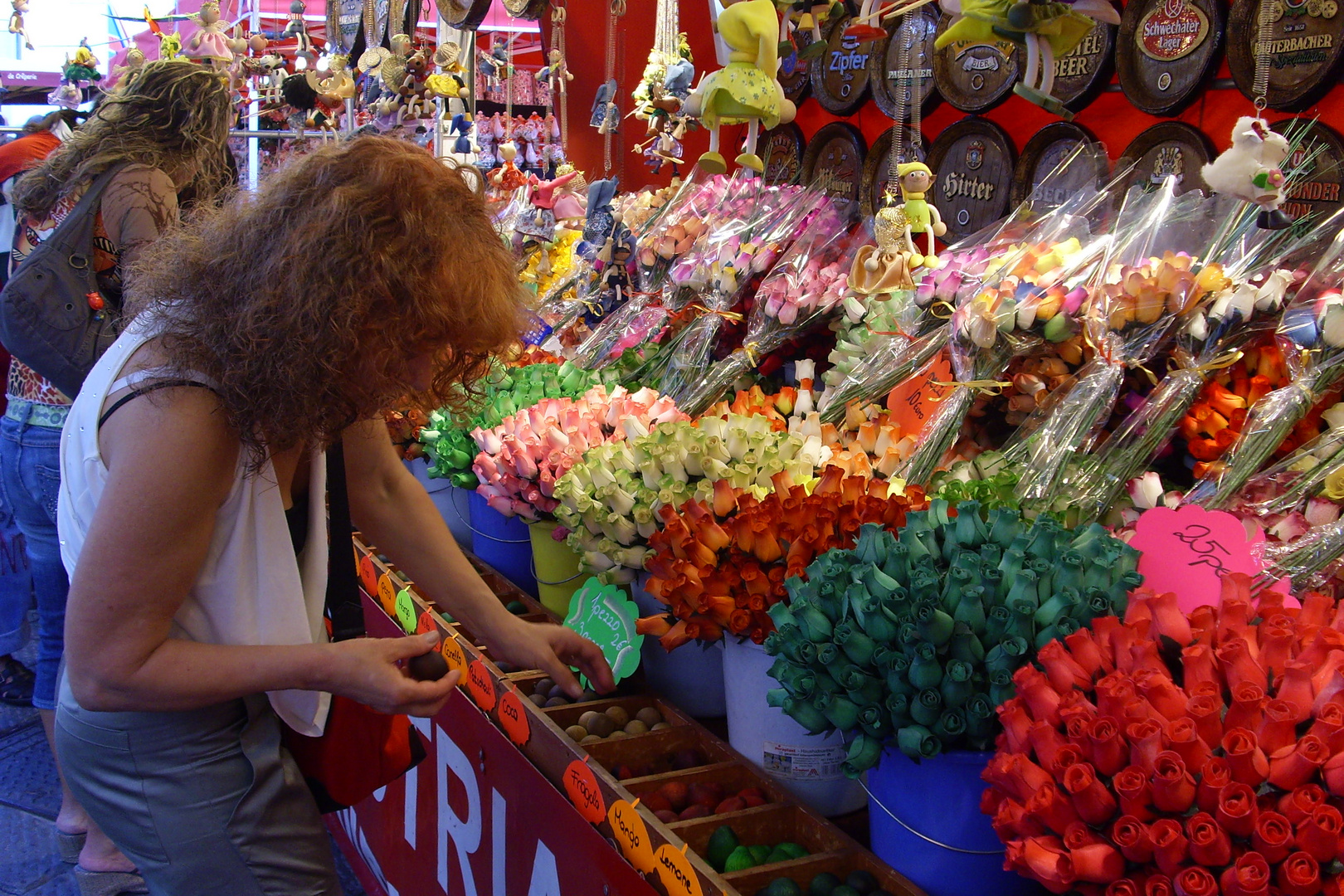 Festa di colori al mercato Europeo