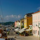 Festgemacht im Hafen der Stadt Mali Losinj