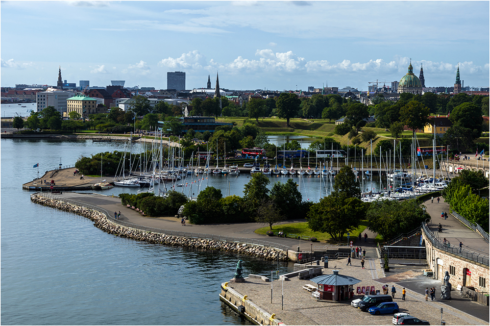 Festgemacht in Kopenhagen