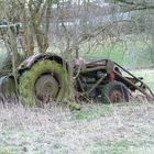 Festgewachsener Schlepper