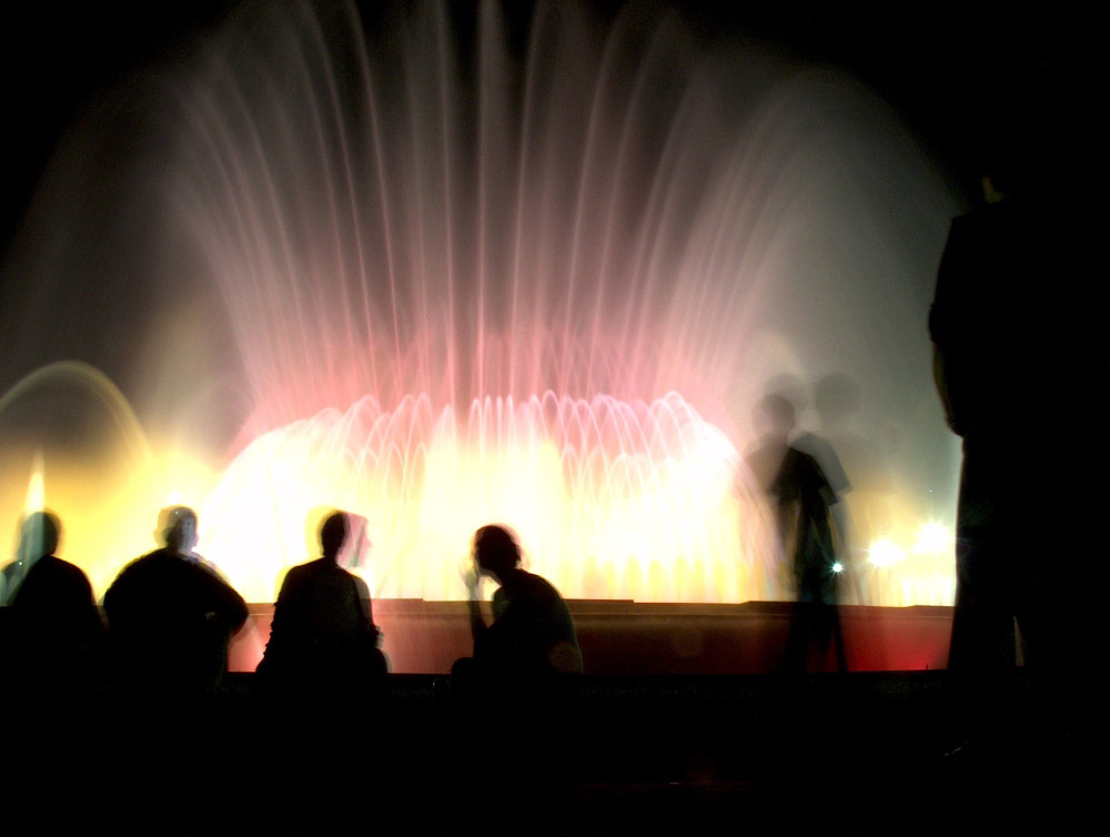 Festival da Luz - Plaza Espanya/ Barcelona