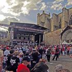 Festival de Bandas et Peñas  --  Place Saint-Pierre à Condom, Podium principal