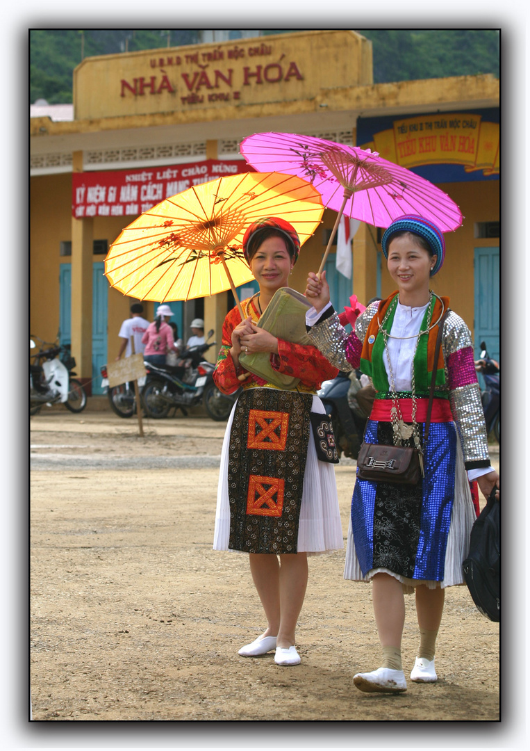 Festival der Minderheiten in Mocchau Vietnam