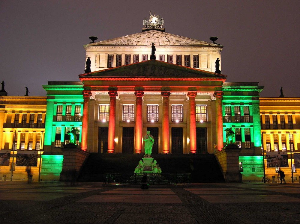 Festival of Light in Berlin am Gendarmenmarkt 2009