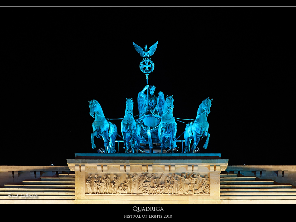 Festival Of Lights 2010 - Quadriga