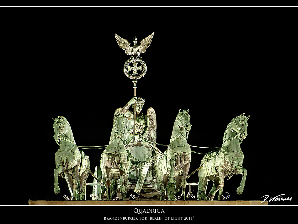 Festival of Lights 2011 - Quadriga