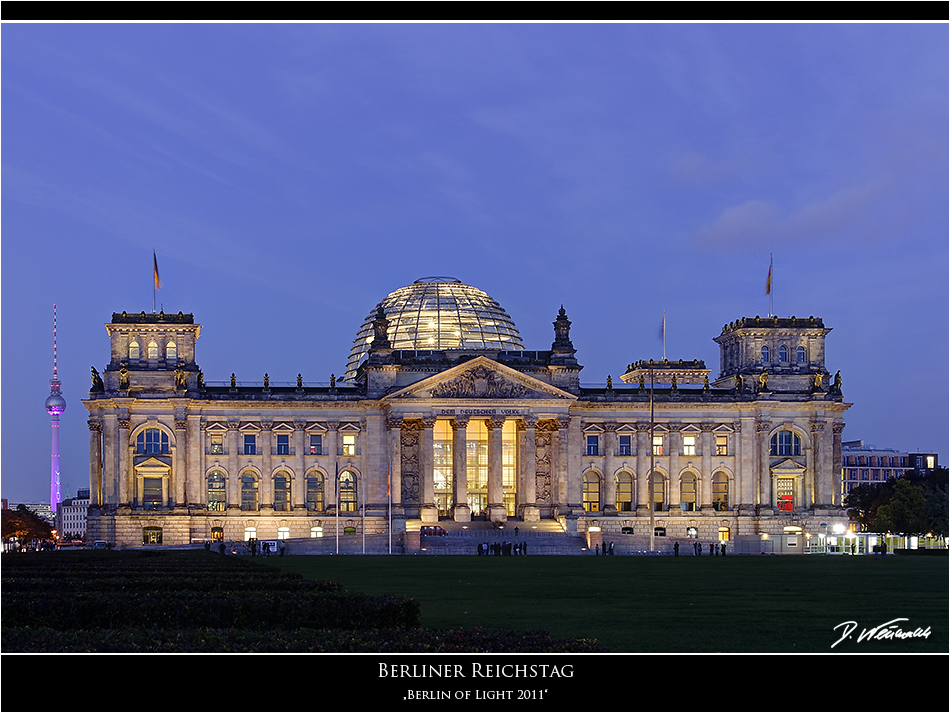 Festival of Lights 2011 - Reichstag