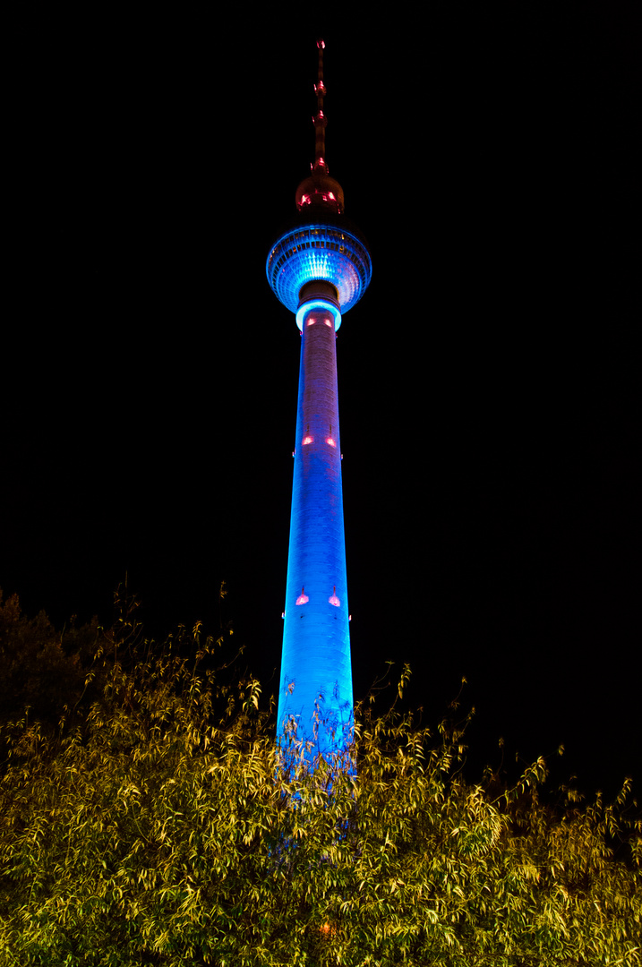 Festival of Lights 2012 Berliner Fernsehturm