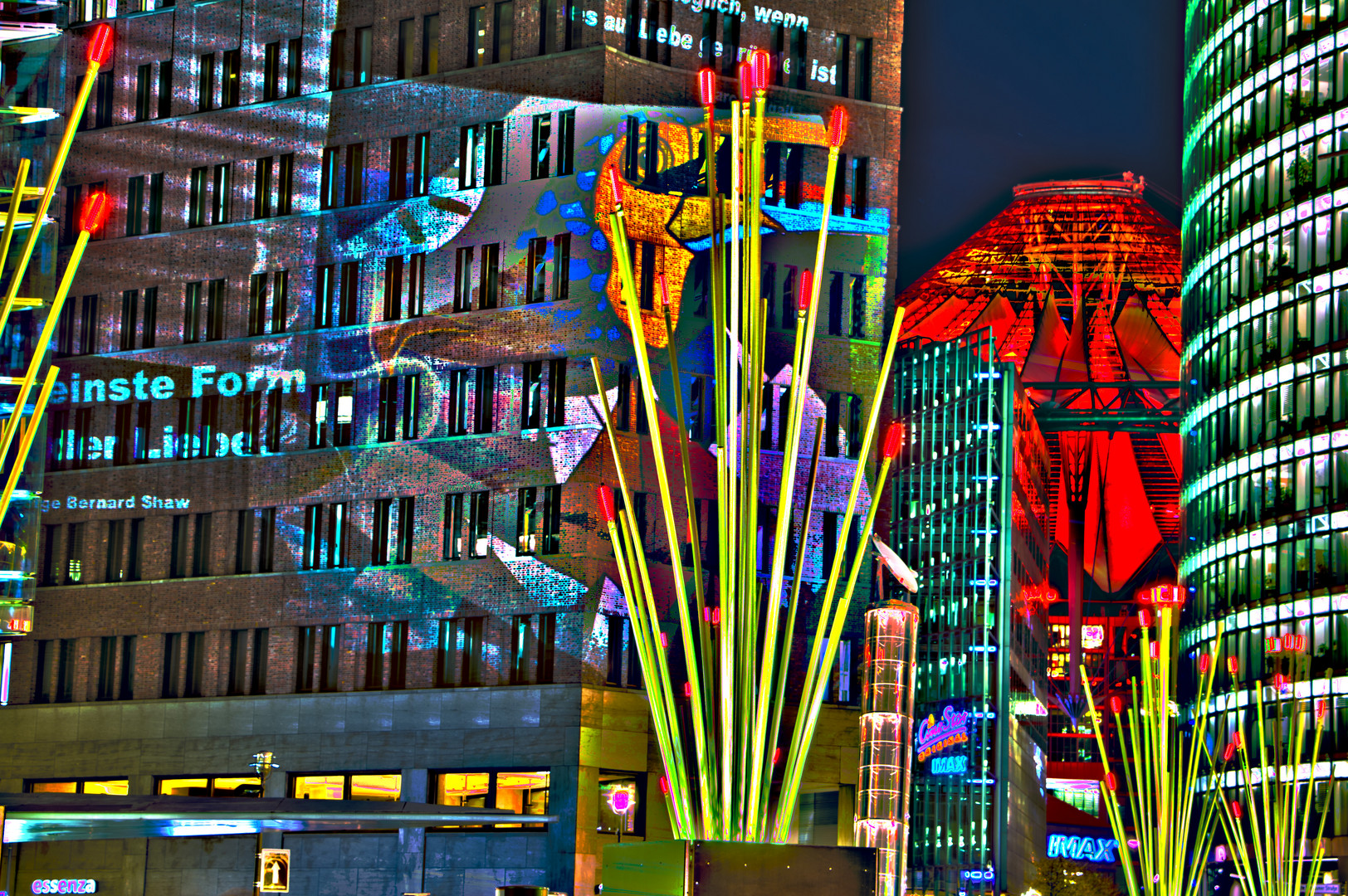 Festival of Lights 2013, Berlin, Potsdamer Platz