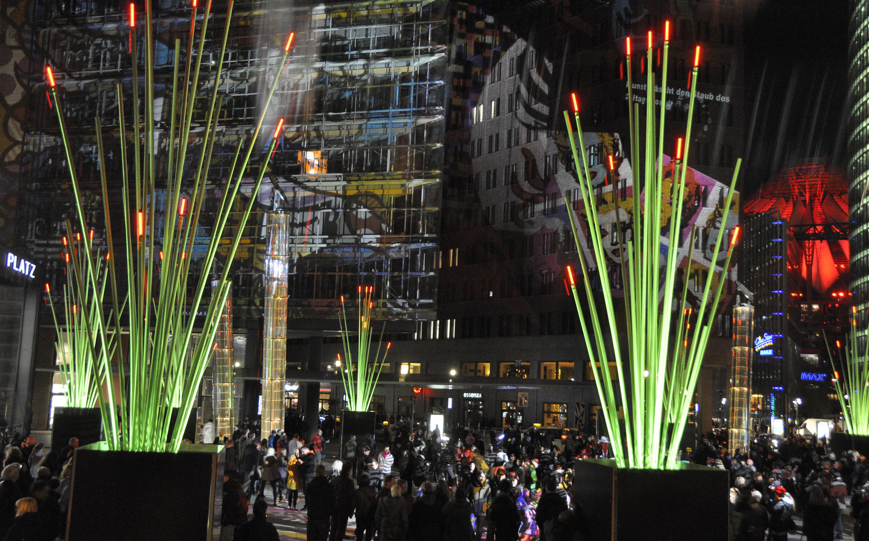 Festival of lights 2014, Berlin Potsdamer Platz