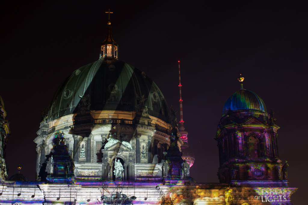 Festival of Lights 2014 - Berliner Dom & TV-Tower