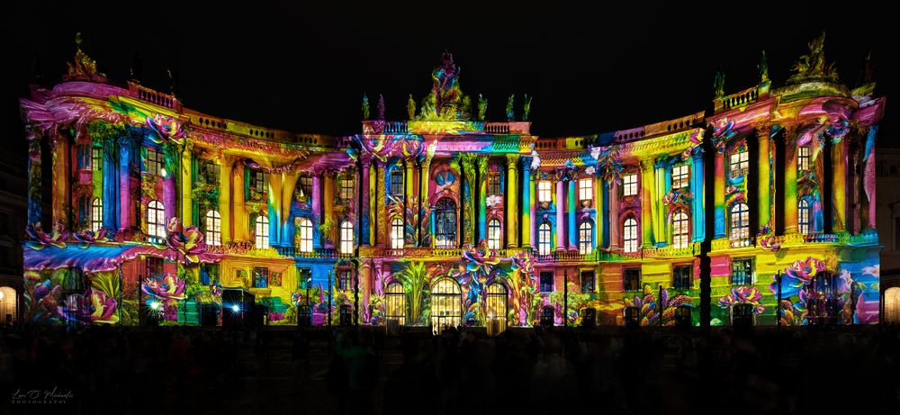 Festival of lights 2023: Humboldt Universität