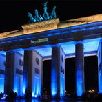 Festival Of Lights Berlin 2010 - Das Brandenburger Tor (deep blue ...)