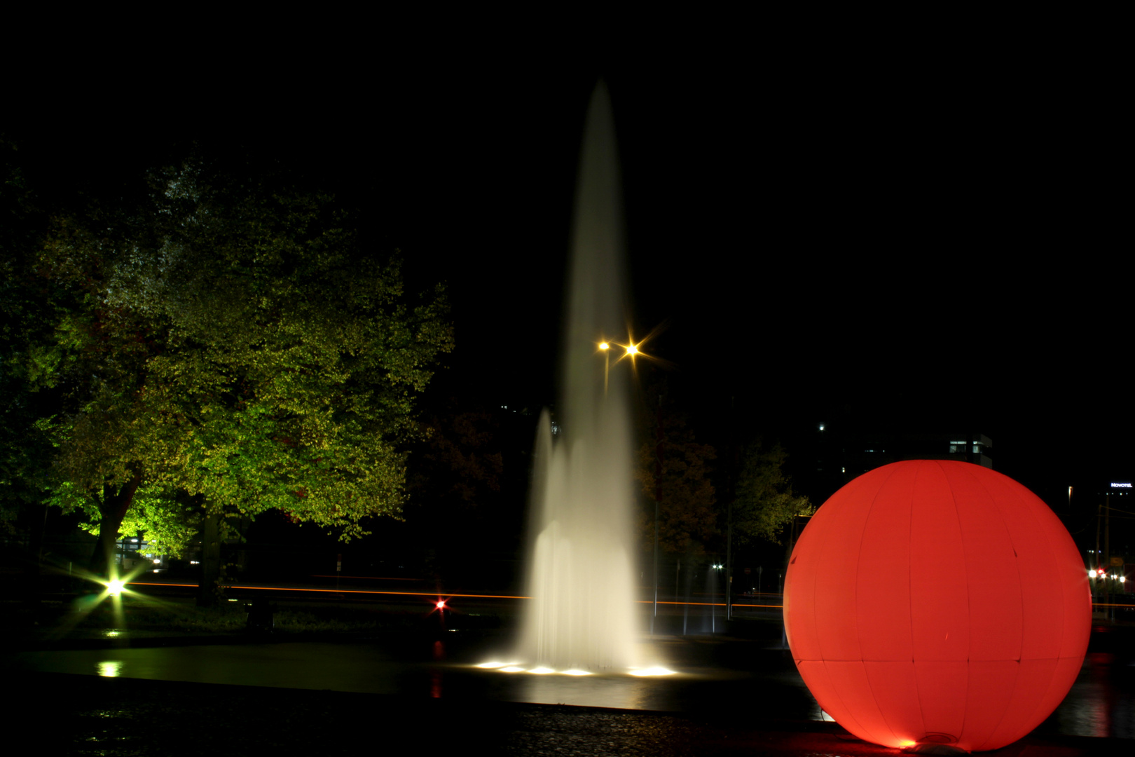 Festival of lights Berlin 2012 am Ernst reuter platz