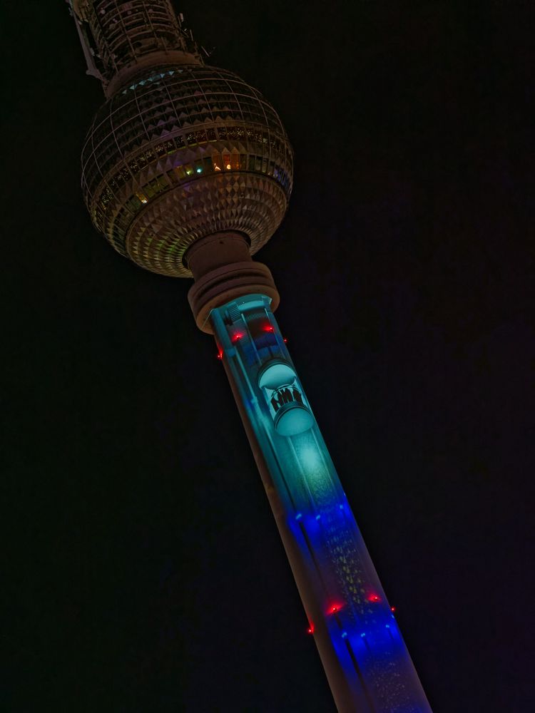 Festival of Lights Berlin 2018 VII - Fernsehturm am Alex