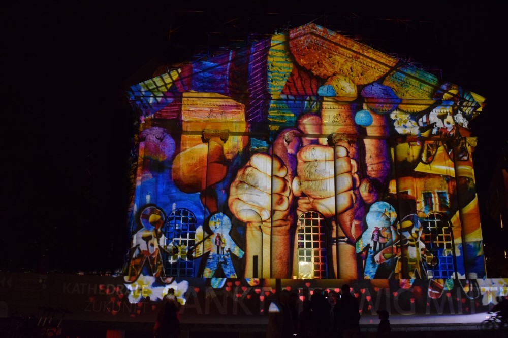 Festival of Lights Berlin 2020 Bebelplatz 2