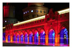 Festival of Lights Berlin - Die Oberbaumbrücke