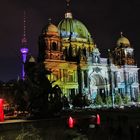 Festival of Lights Berlin Dom, Guardians of Time, Wächter der Zeit Manfred Kielnhofer