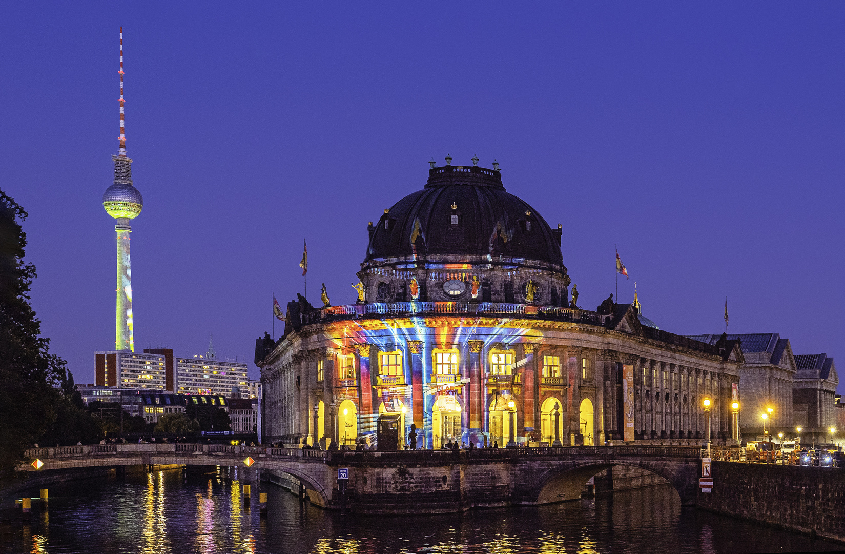 Festival of Lights. Bode Museum.