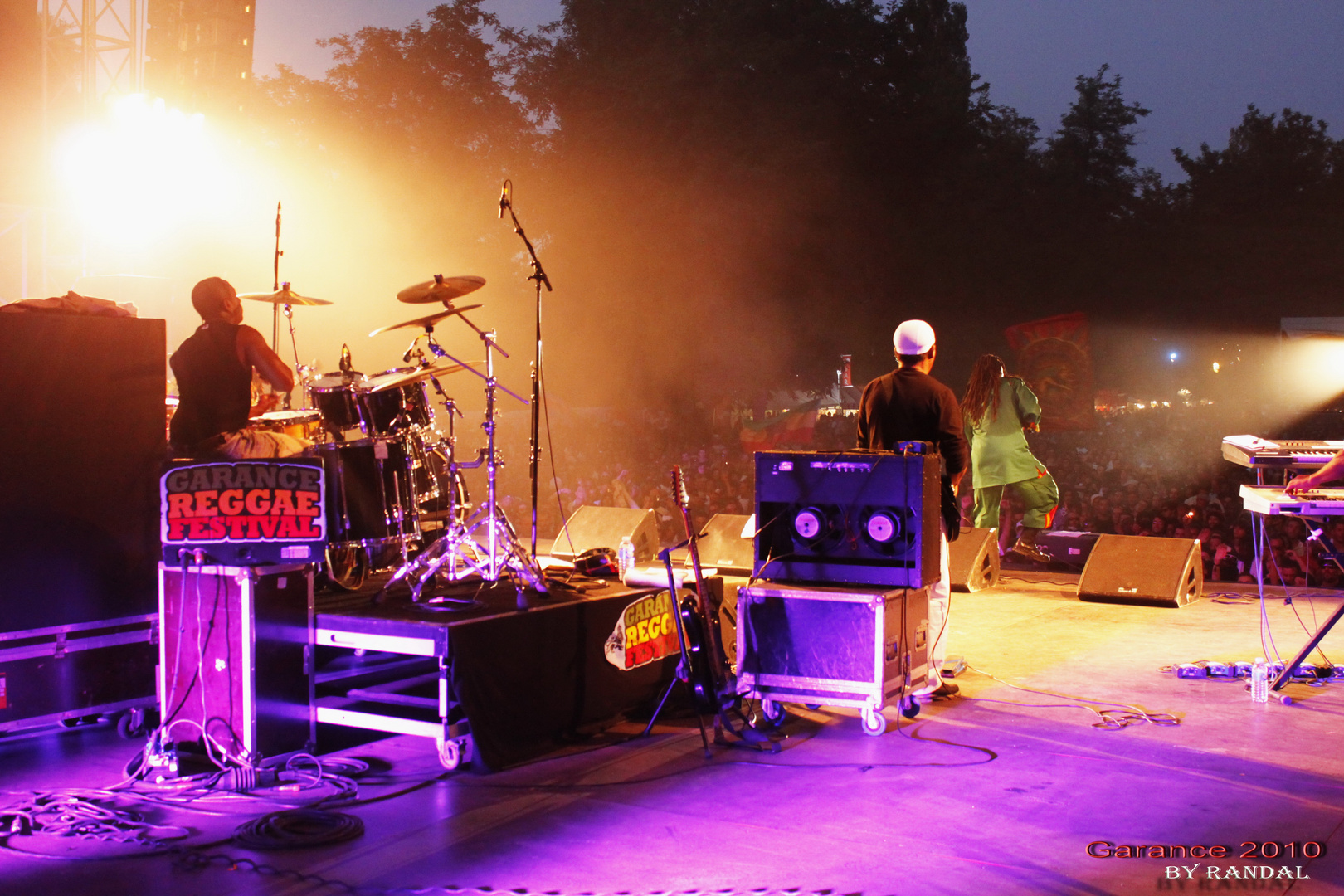 Festival reggae Le Garance Bagnols Juillet 2010. 2