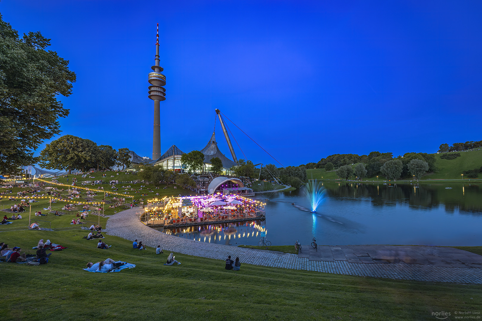 Festivalstimmung im Olympiapark München