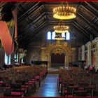 Festsaal auf der Wartburg in Eisenach.