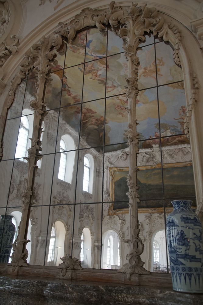 Festsaal im Neuen Schloss Schleißheim bei München