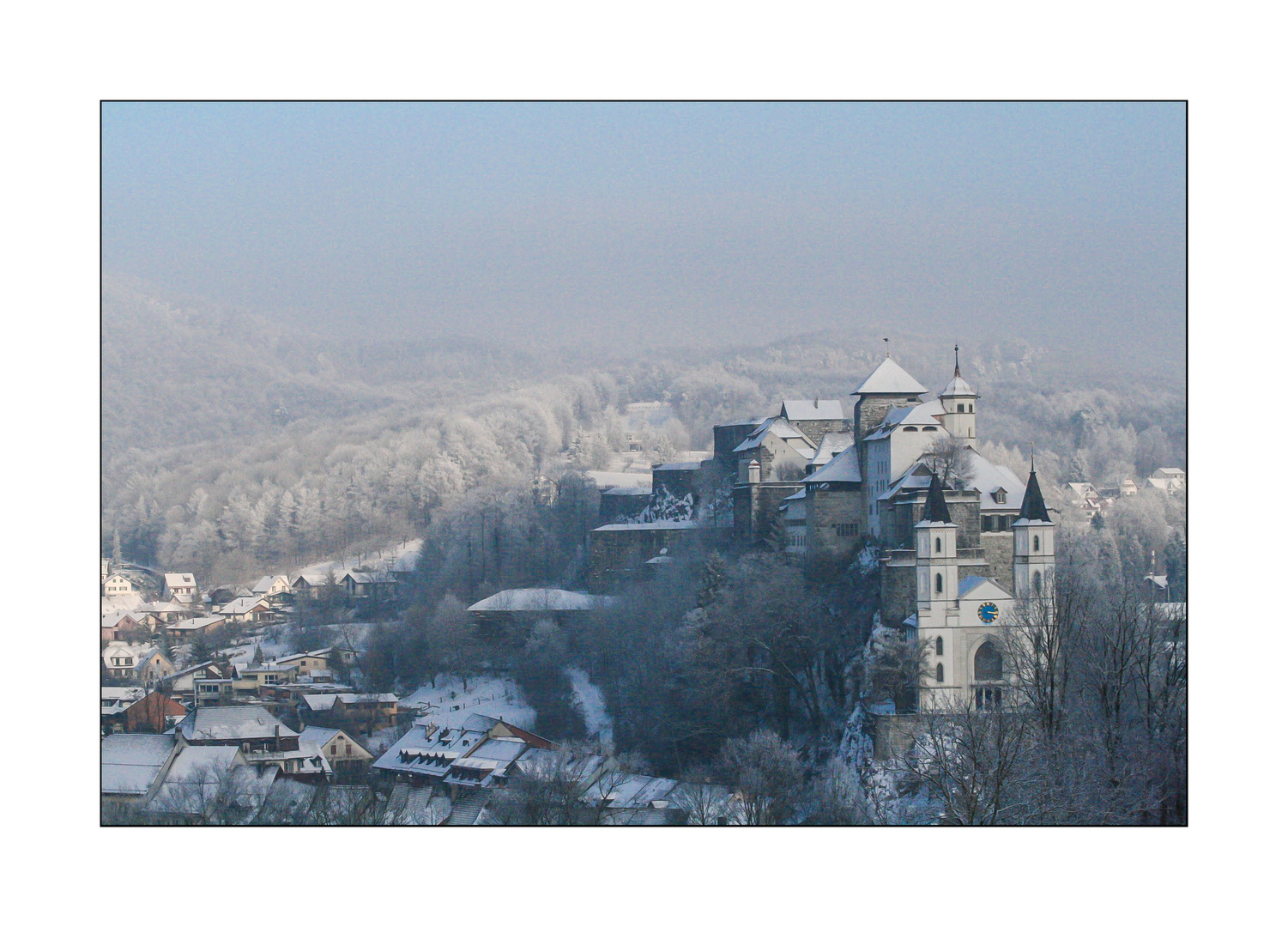 Festung, Aarburg (Schweiz).