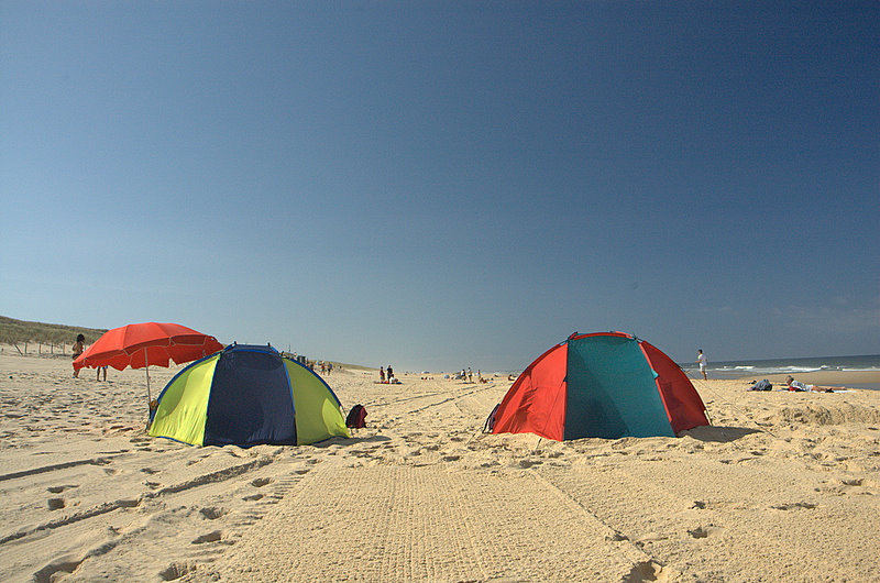 Festung am Strand