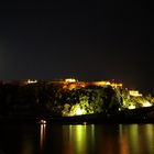 Festung Ehrenbreitstein bei Nacht