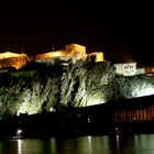 ...Festung Ehrenbreitstein bei Nacht...