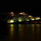 Festung Ehrenbreitstein bei Nacht