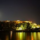 Festung Ehrenbreitstein bei Nacht