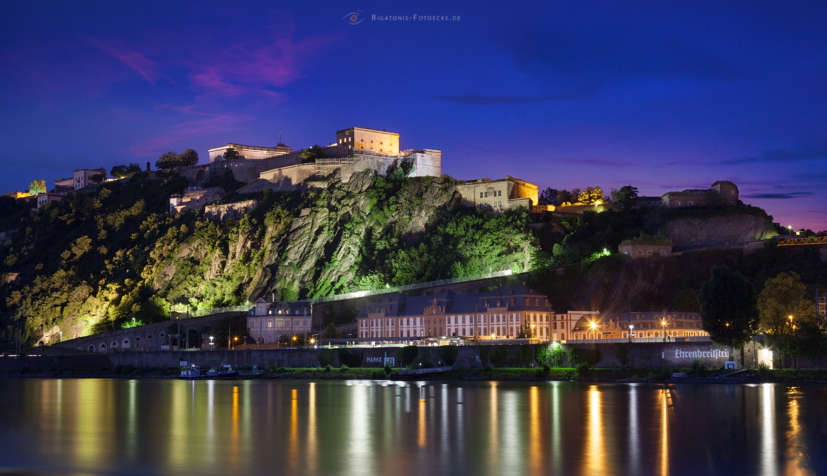 Festung Ehrenbreitstein in Koblenz